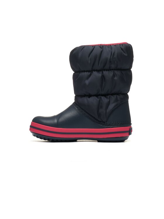 Crocs Crocs Śniegowce Winter Puff Boot Kid's Granatowy