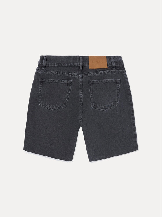 La Mania La Mania Pantaloncini di jeans BRADLEY Grigio Loose Fit