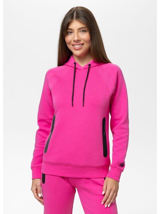 PITBULL PITBULL Bluza EXPLORY Różowy Regular Fit