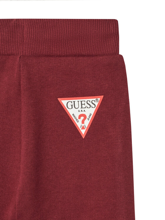 Guess Guess Dječji set I5YG00 K8HM4 Tamnocrvena Regular Fit
