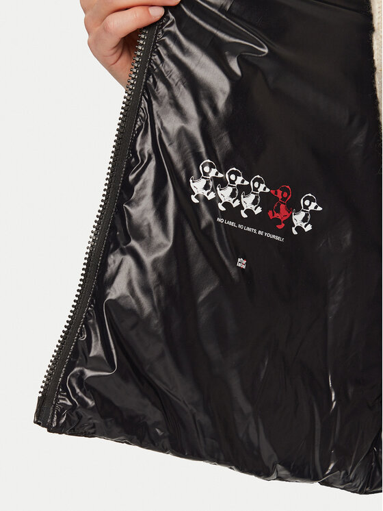 After Label After Label Pehelykabát Helsinki A00042 Fekete Regular Fit