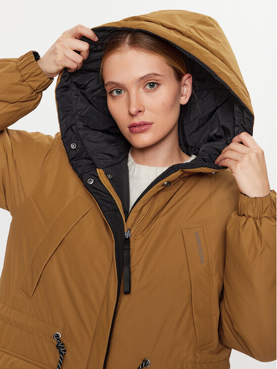 Didriksons Didriksons Zimné bundy Anna 504259 Hnedá Regular Fit