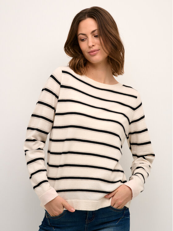 Cream Cream Pulover Crdela Knit 10611709 Bež Regular Fit