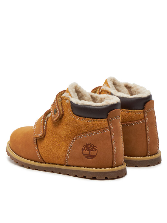 Timberland Timberland Gležnjarji Pokey Pine Warm Line A1NQ3 Rjava