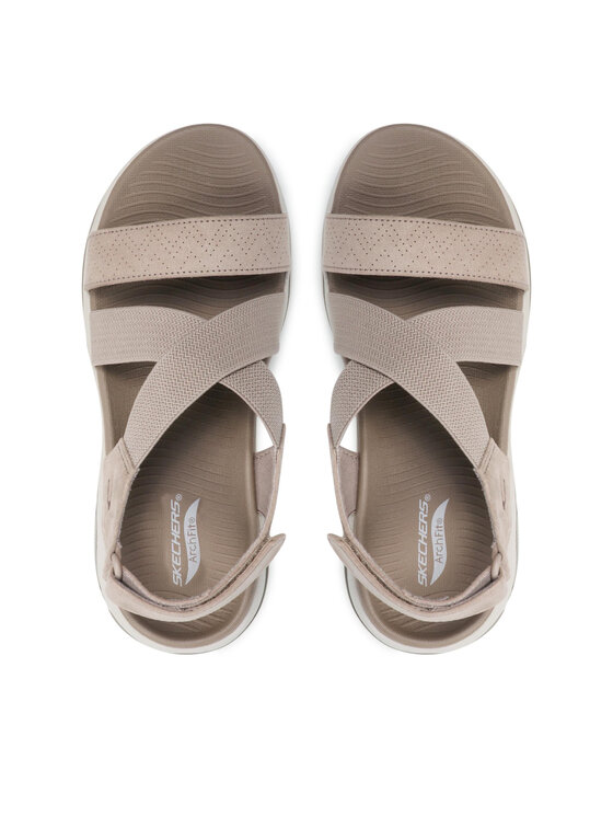 Skechers Skechers Sandały Treasured 140257/TPE Brązowy