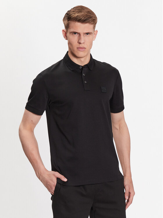 BOSS Boss Polo marškinėliai 50486953 Juoda Regular Fit