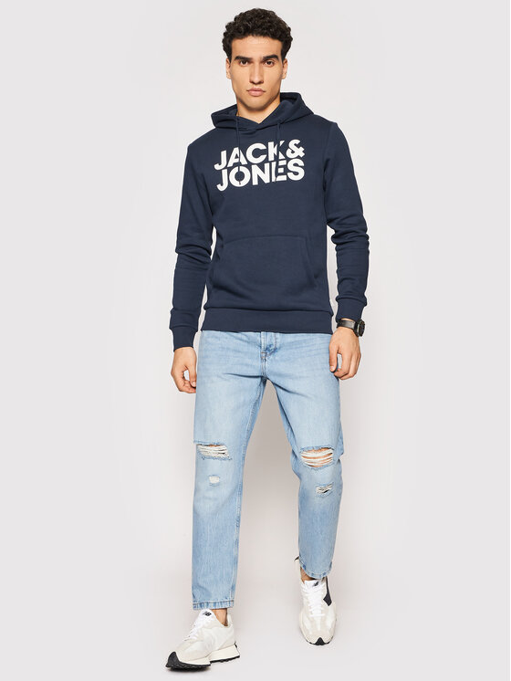 Jack&Jones Jack&Jones Majica dugih rukava Corp 12152840 Tamnoplava Blazer Fit