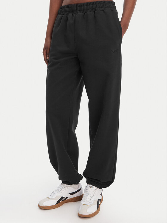 Reebok Pantaloni trening Reebok x Ewa Chodakowska RK25621CCW Negru Relaxed Fit