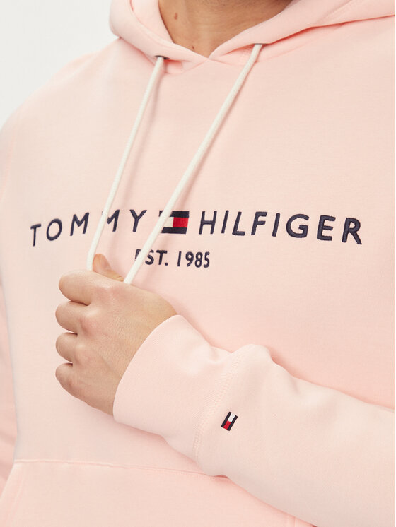 Tommy Hilfiger Tommy Hilfiger Суитшърт Logo MW0MW11599 Розов Regular Fit