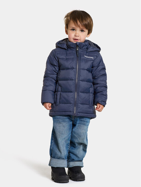 Didriksons Kurtka zimowa Rodi Kids Jacket 2 504983 Granatowy | Modivo.pl