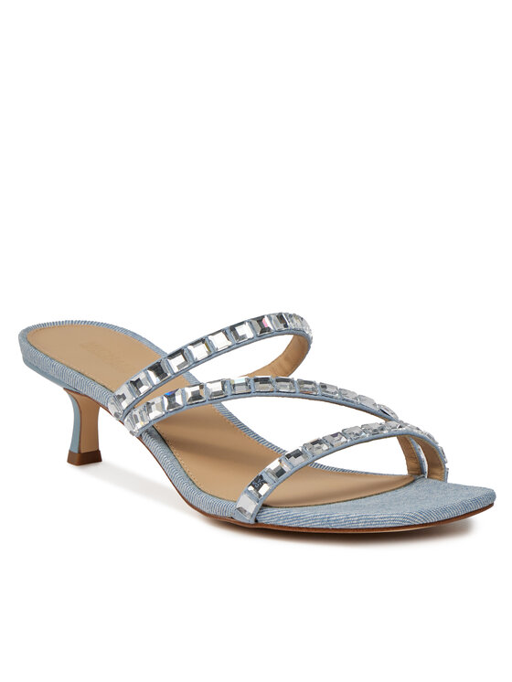 MICHAEL Michael Kors MICHAEL Michael Kors Nazouváky Celia Kitten Slide 40R4CIMS2S Světle modrá