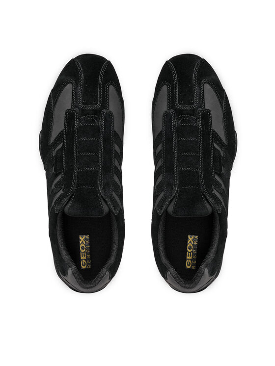 Geox Geox Halbschuhe Uomo Snake U4507B 022EK C9999 Schwarz