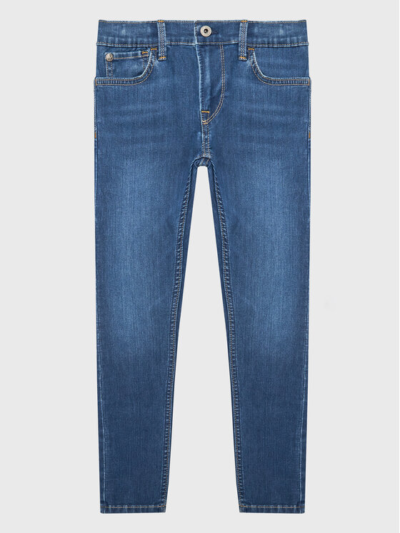 Pepe Jeans Pepe Jeans Teksad Teo PB201842JR8 Sinine Super Skinny Fit