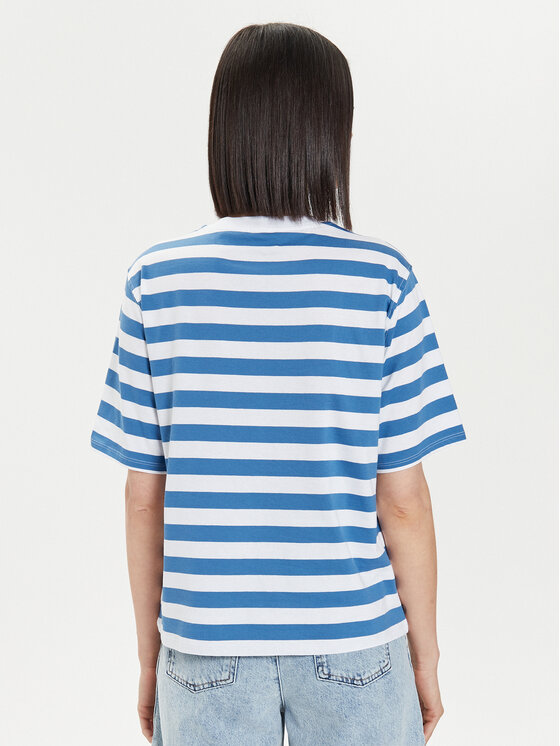 United Colors Of Benetton United Colors Of Benetton Majica 34KUD107E Modra Comfort Fit