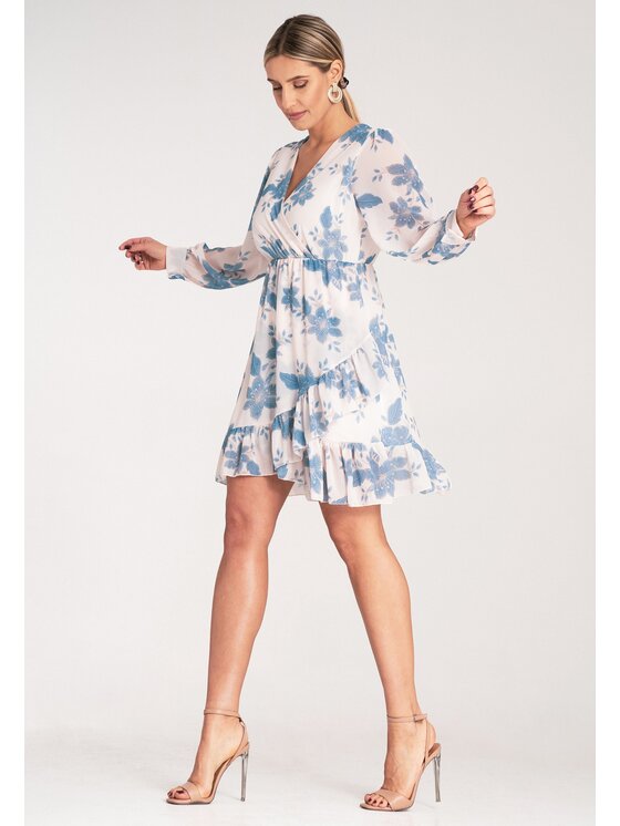 FIGL FIGL Abito da cocktail M1162 Blu Flared Fit