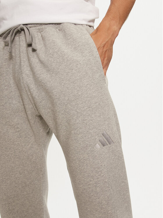 adidas adidas Donji dio trenerke ALL SZN Fleece IY4148 Siva Regular Fit