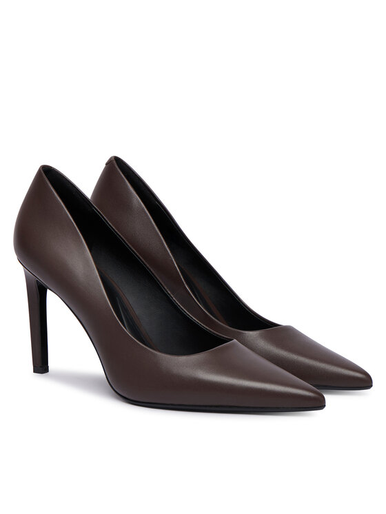Calvin Klein Calvin Klein Γόβες Ess Stiletto 90 HW0HW02608 Καφέ