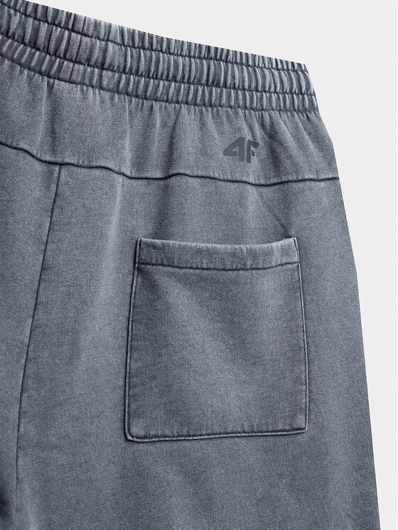 4F 4F Спортни шорти 4FSS23TSHOM052 Сив Regular Fit