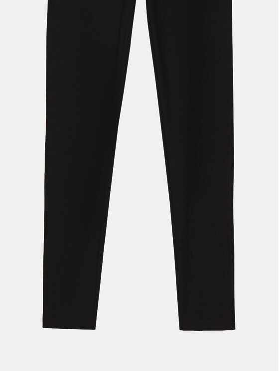 4F 4F Colanți 4FWAW24TTIGF185 Negru Slim Fit