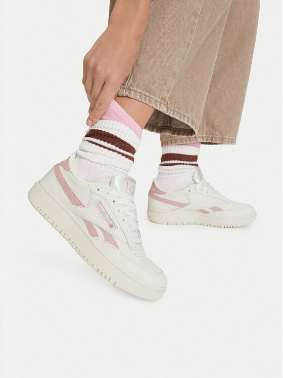 Reebok Сникърси EO-CLUB C DOUBLE REVENGE 100008943 Кремав