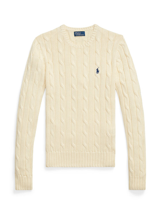 Polo Ralph Lauren Polo Ralph Lauren Пуловер 211971869015 Светложълт Slim Fit
