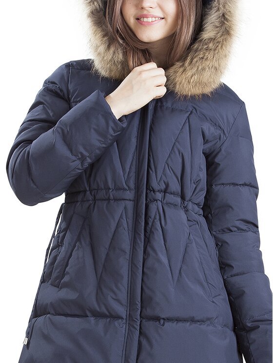 Perso Perso Kurtka zimowa BLH201039F Granatowy Regular Fit
