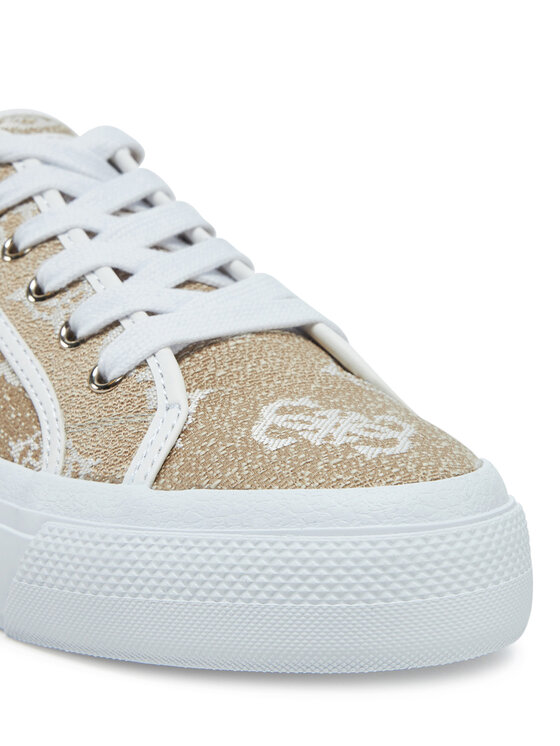 Guess Guess Sneakersy FLJJX7 FAL12 Biela
