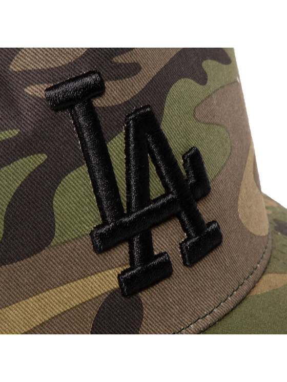 47 Brand 47 Brand Шапка с козирка Mlb Los Angeles Dodgers Grove B-GRVSP12CNP-CMA Зелен