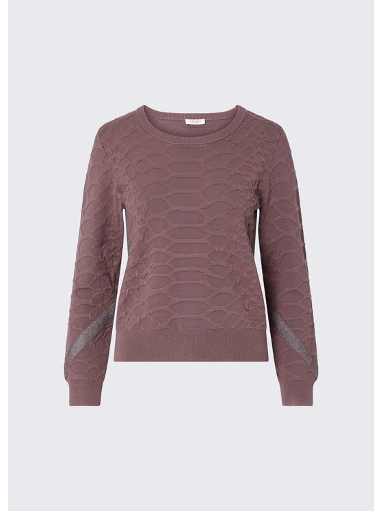 Liu Jo Liu Jo Bluza TF6183MS49I81409 Różowy Regular Fit