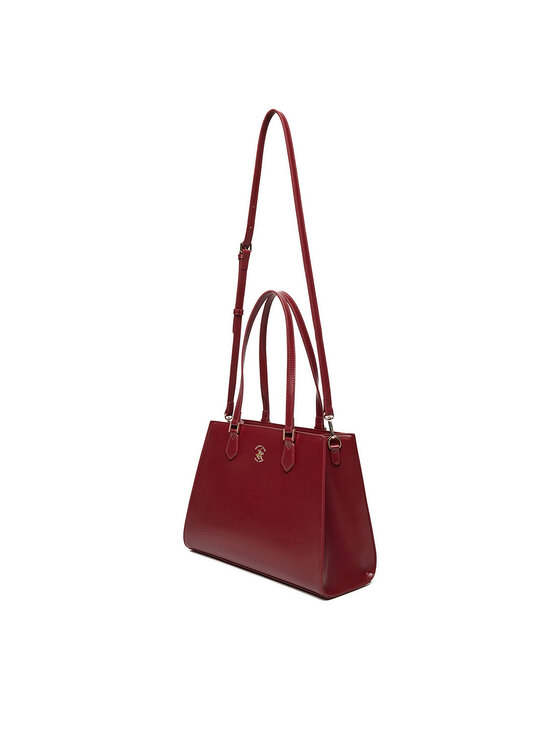 Beverly Hills Polo Club Beverly Hills Polo Club Ročna torba C-BHPC-B-008-06 Bordo rdeča