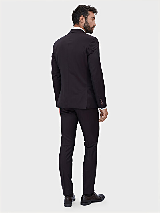Evenemen Evenemen Garnitur Cameron Fioletowy Slim Fit
