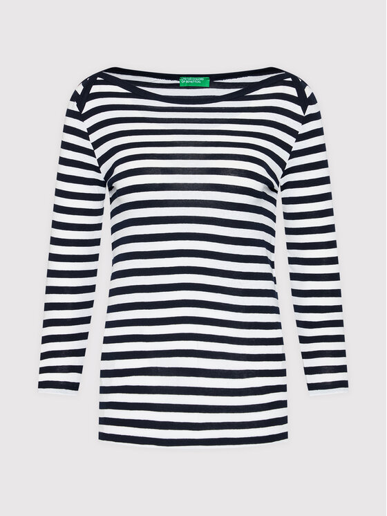 United Colors Of Benetton United Colors Of Benetton Blūze 3OA6E16A1 Tumši zils Regular Fit