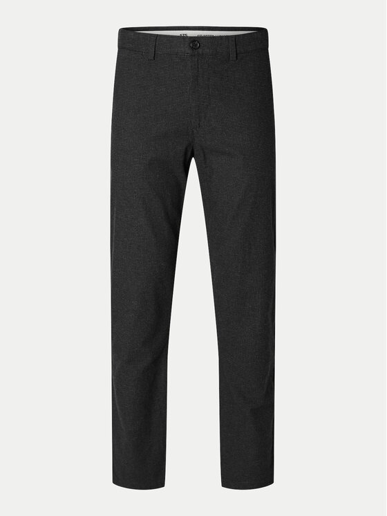 Selected Homme Selected Homme Pantaloni chino 16092753 Gri Slim Fit