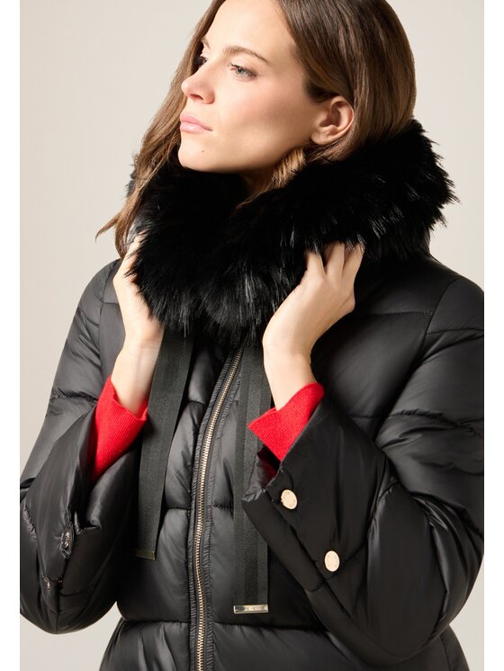 Oltre Oltre Giubbotto piumino F007R001487N033 Nero Baggy Fit