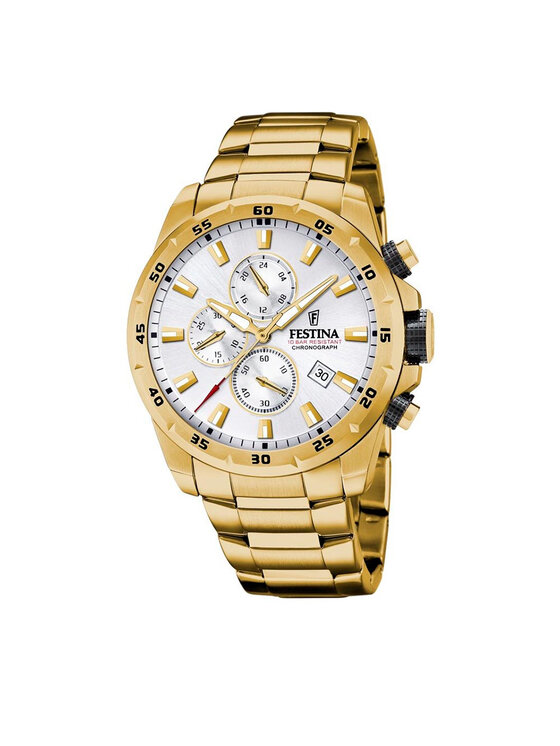 Festina Festina Zegarek Chrono Sport 20541/1 Złoty