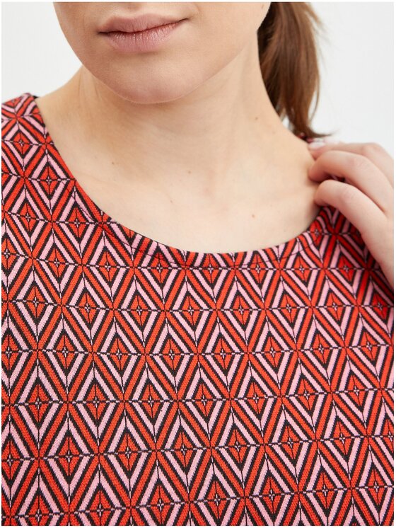 Orsay Orsay Koszula 180196224000__XL Czerwony Regular Fit