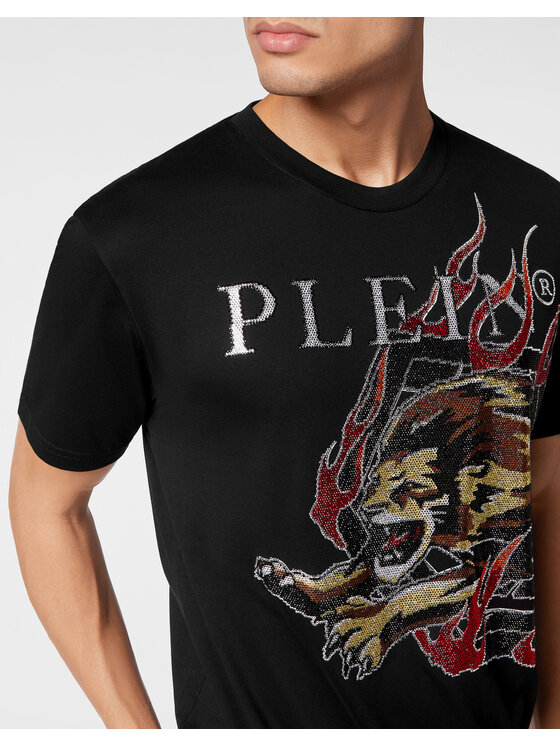 PHILIPP PLEIN PHILIPP PLEIN T-Shirt 15495 Czarny Regular Fit