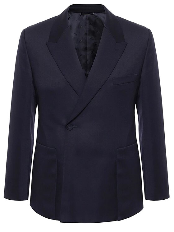 Dior Dior Σακάκι 443C272A6268 Μπλε Regular Fit