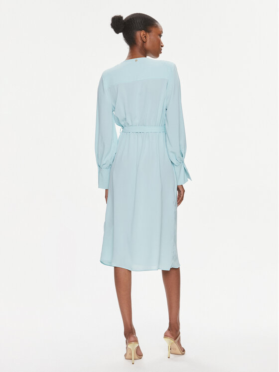 Rinascimento Rinascimento Kleid für den Alltag CFC0117654003 Himmelblau Regular Fit