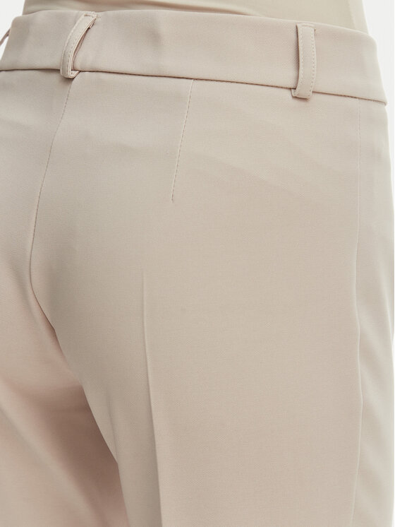 Rinascimento Rinascimento Текстилни панталони CFC0128650003 Бежов Regular Fit