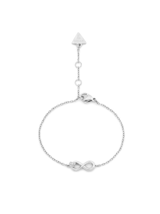 Guess Guess Náramek JUBB06 048JW Stříbrná