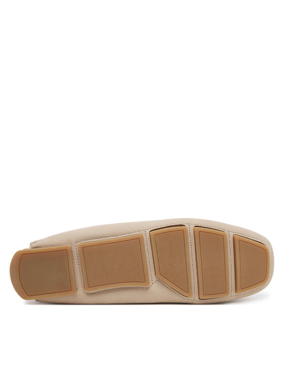 Calvin Klein Calvin Klein Mokasyny Driver Penny Nu HM0HM01866 Beżowy