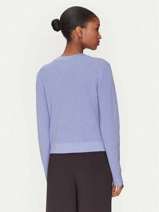 Luisa Spagnoli Luisa Spagnoli Strickjacke Mandel 100023 Violett Regular Fit