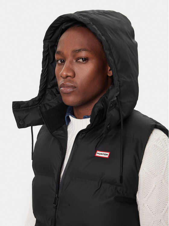 Hunter Hunter Жилет Alistar HARM0022252 Чорний Regular Fit