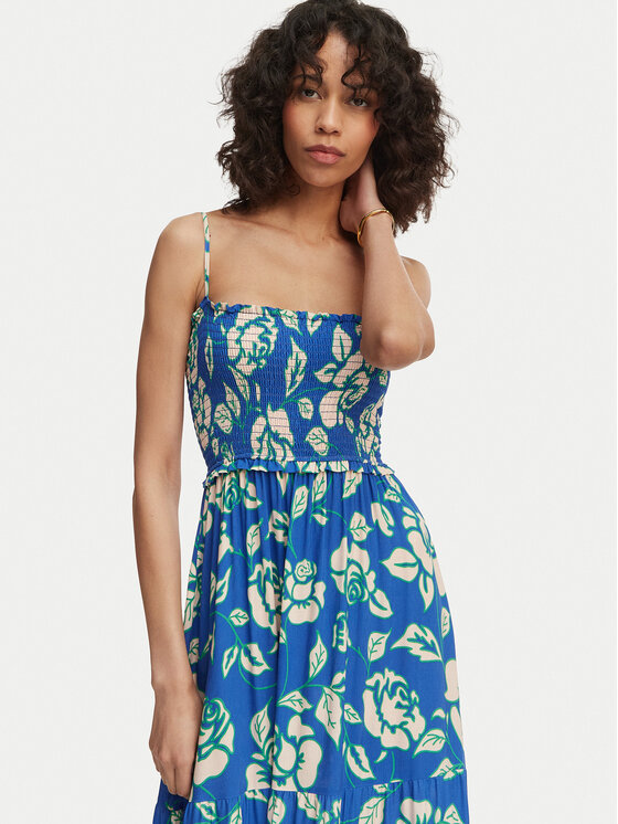 Maaji Maaji Vestito estivo Flora Buttercup PT2985CLD002 Blu Regular Fit