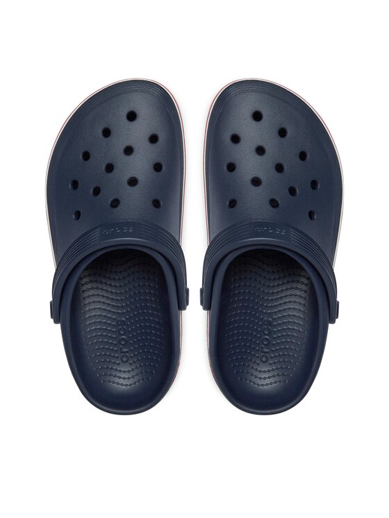 Crocs Crocs Pantoletten Crocs Crocband Clean Clog 208371 Dunkelblau