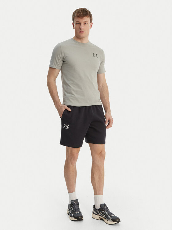 Under Armour Under Armour Sport rövidnadrág UA Icon Fleece 1380377 Fekete Regular Fit