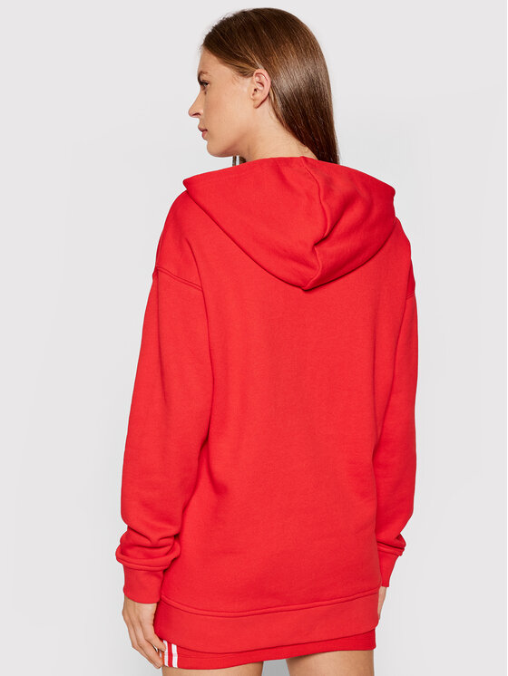 adidas Sweatshirt adicolor Trefoil H33588 Rouge Regular Fit | Modivo.fr