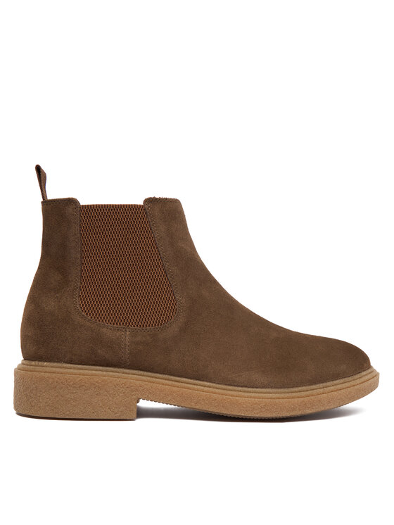 Aldo Aldo Kotníková obuv s elastickým prvkem Zeddy 14174559 Hnědá