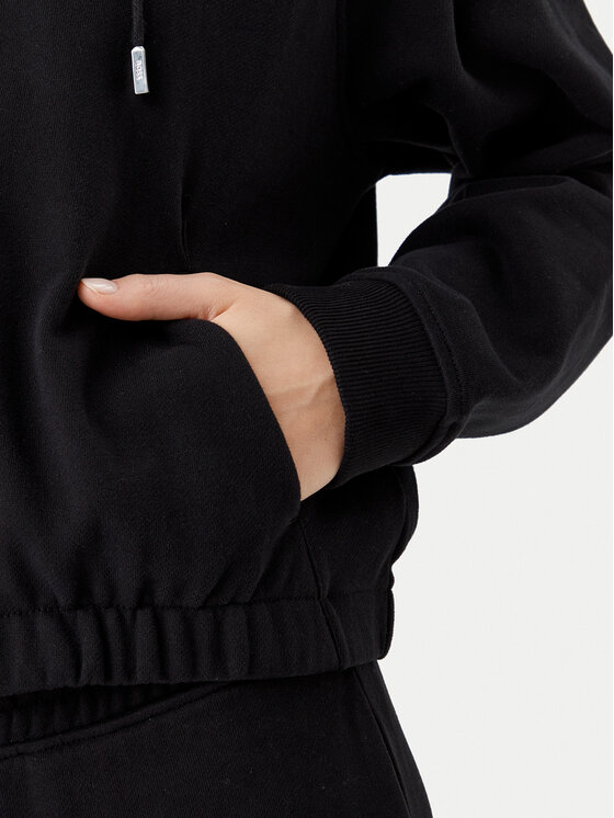 BOSS BOSS Majica dugih rukava C_Emus 50531834 Crna Regular Fit